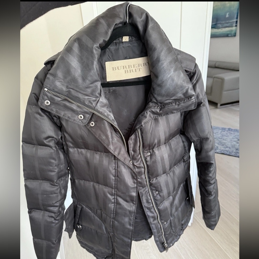 Burberry Brit Black Quilted Jacket